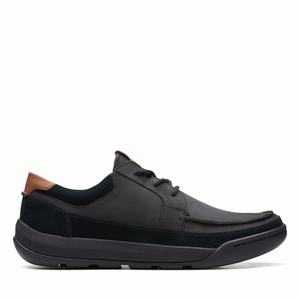 Clarks Ashcombe Craft Fekete | 10GLSJFQE