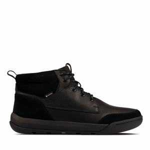 Clarks Ashcombe Hi GORE-TEX Fekete | 07TNAFLCR