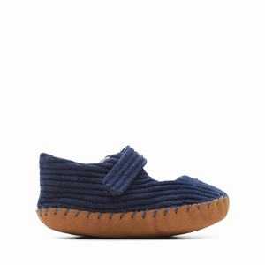 Clarks Baby Halo Large Sötétkék | 69WNYTFBH