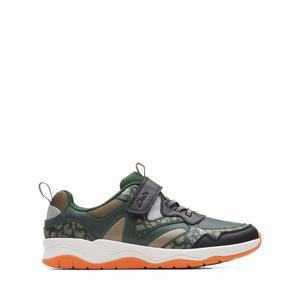 Clarks Clowder Run Older Khaki | 07AMEDZHP