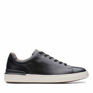 Clarks Court Lite Csipke Fekete | 76TDMUFKA