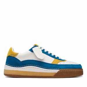 Clarks Craft Court Csipke Türkiz | 21BYVPCQU