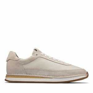Clarks Craft Run Csipke Fehér | 94HRPDYMC
