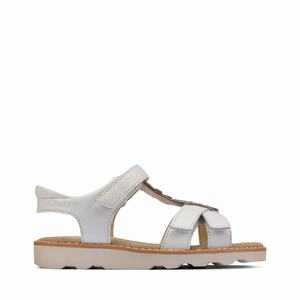 Clarks Crown Flower Fehér | 31UBKNTAD