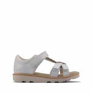 Clarks Crown Flower Toddler Fehér | 68KEPIUTL