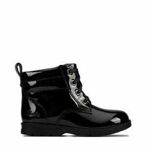 Clarks Dabi Csipke Toddler Fekete | 72YTNJQLG