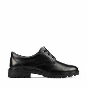 Clarks Dempster Csipke Youth Fekete | 25LKQFETR