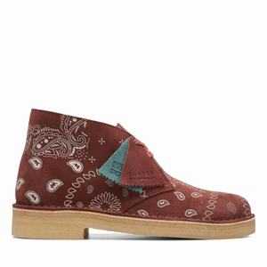 Clarks Desert Boot Sötétpiros | 28SWPRYBK