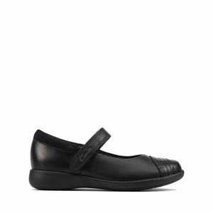 Clarks Etch Beam Toddler Fekete | 86QUMAEBP