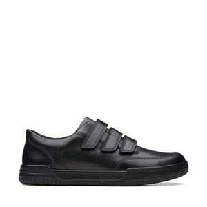 Clarks Fawn Bar Youth Fekete | 86DWKJGEP