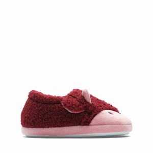 Clarks Fluffy Snug Toddler Rózsaszín | 32IRFZPYB