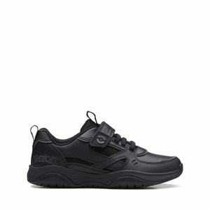 Clarks Grip Trade Fekete | 84QDZXEBV