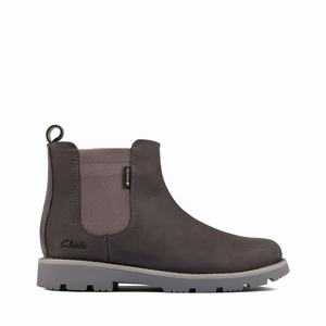 Clarks Heath Sea GORE-TEX Sötétszürke | 79KJISPYB