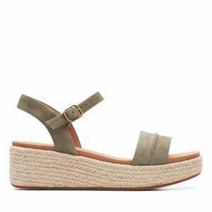 Clarks Kimmei Stitch Olivazöld | 95DYZTMUR
