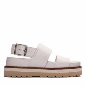 Clarks Orianna Pántos Fehér | 58HKYVJEQ