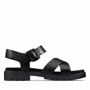 Clarks Orinoco Pántos Fekete | 24CYQESOX