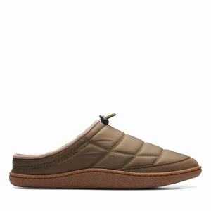 Clarks Pilton Mule Sötétolivazöld | 70NRQIKLD