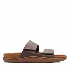Clarks Pilton Pántos Barna | 71VKRPMDH