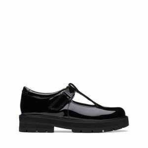 Clarks Prague Brill Older Fekete | 23ENIXBMK