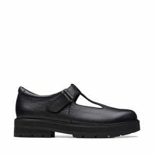 Clarks Prague Brill Youth Fekete | 48MVCDBLY