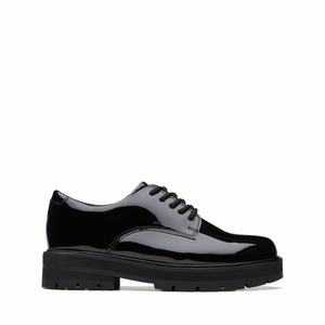 Clarks Prague Csipke Older Fekete | 81YLFERDO