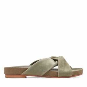 Clarks Pure Twist Olivazöld | 63EUJYQTA