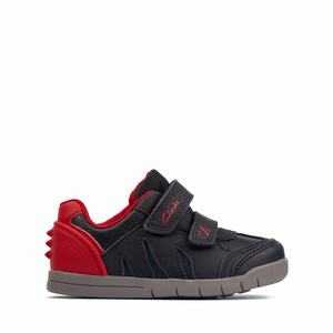 Clarks Rex Play Toddler Sötétkék Piros | 75UERHTDO