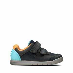 Clarks Rex Quest Toddler Sötétkék | 59TEUJGZI