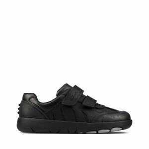 Clarks Rex Stride Fekete | 40EBLKMXR