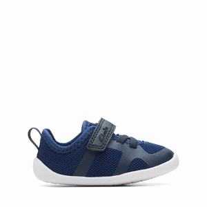 Clarks Roamer Flux Toddler Sötétkék | 97DINWHQY