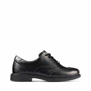 Clarks Scala Brogue Fekete | 79TRFUBLX
