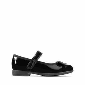 Clarks Scala Spark Toddler Fekete | 93ZNDLFKX