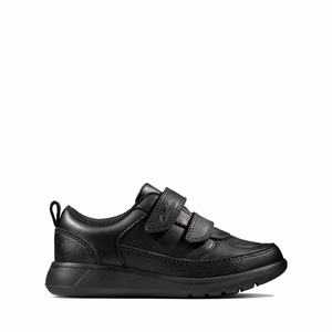 Clarks Scape Flare Toddler Fekete | 71JEDBTNX