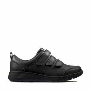 Clarks Scape Sky Youth Fekete | 27GNSBIXY