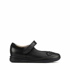 Clarks Scooter Daisy Toddler Fekete | 73BHDZFYW