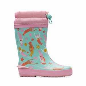 Clarks Tarri Race Toddler Kék | 57SKILYXN