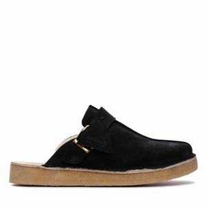 Clarks Trek Mule Fekete | 48WPJYMFD