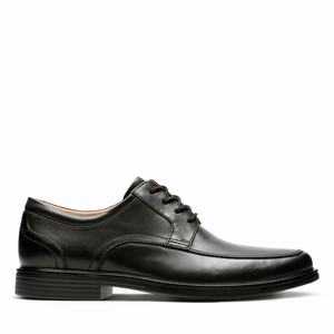 Clarks Un Aldric Park Fekete | 32MPIGVHQ