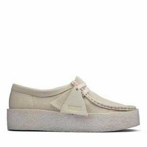 Clarks Wallabee Cup Fehér | 19QAHUMWL