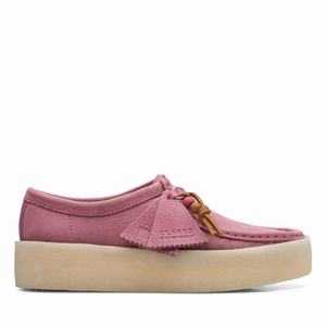 Clarks Wallabee Cup Rózsaszín | 76QNSTDCO