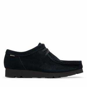 Clarks Wallabee GORE-TEX Fekete | 85DVTNZEG