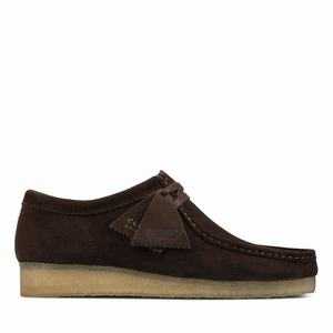 Clarks Wallabee Sötétbarna | 58UWAOFXQ