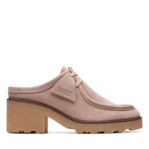 Clarks Wallablock Lo Rózsaszín | 86SDZNBGL