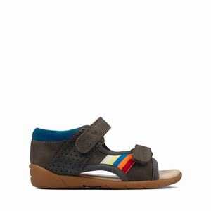 Clarks Zora Spirit Toddler Szürke | 73WLROXFY
